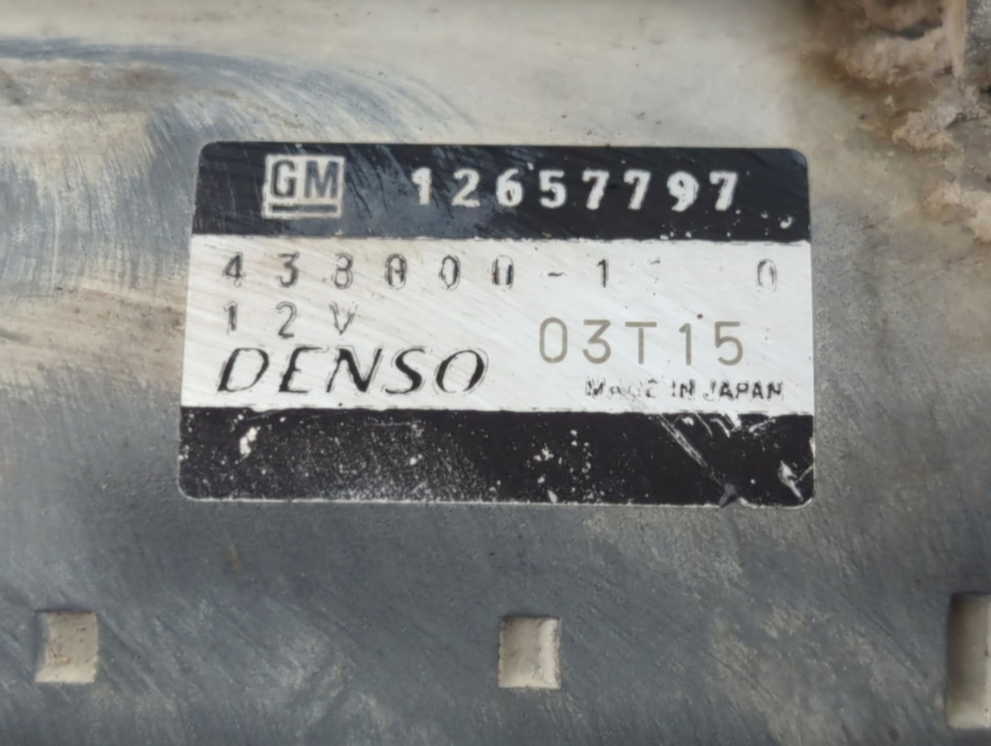 2015-2022 Chevrolet Colorado Car Starter Motor Solenoid OEM P/N:438000-1 42800-1470 Fits OEM Used Auto Parts - Oemusedautopa