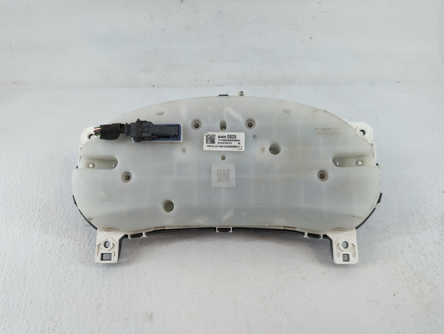 2016 Chevrolet Colorado Instrument Cluster Speedometer Gauges P/N:84080928 Fits OEM Used Auto Parts - Oemusedautoparts1.com