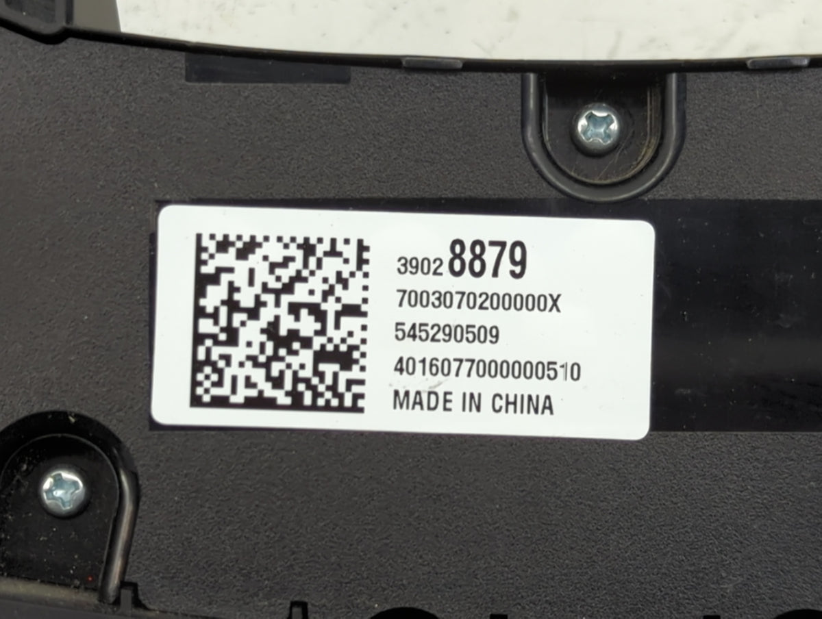 2016-2018 Chevrolet Cruze Climate Control Module Temperature AC/Heater Replacement P/N:39028879 Fits Fits 2016 2017 2018 OEM