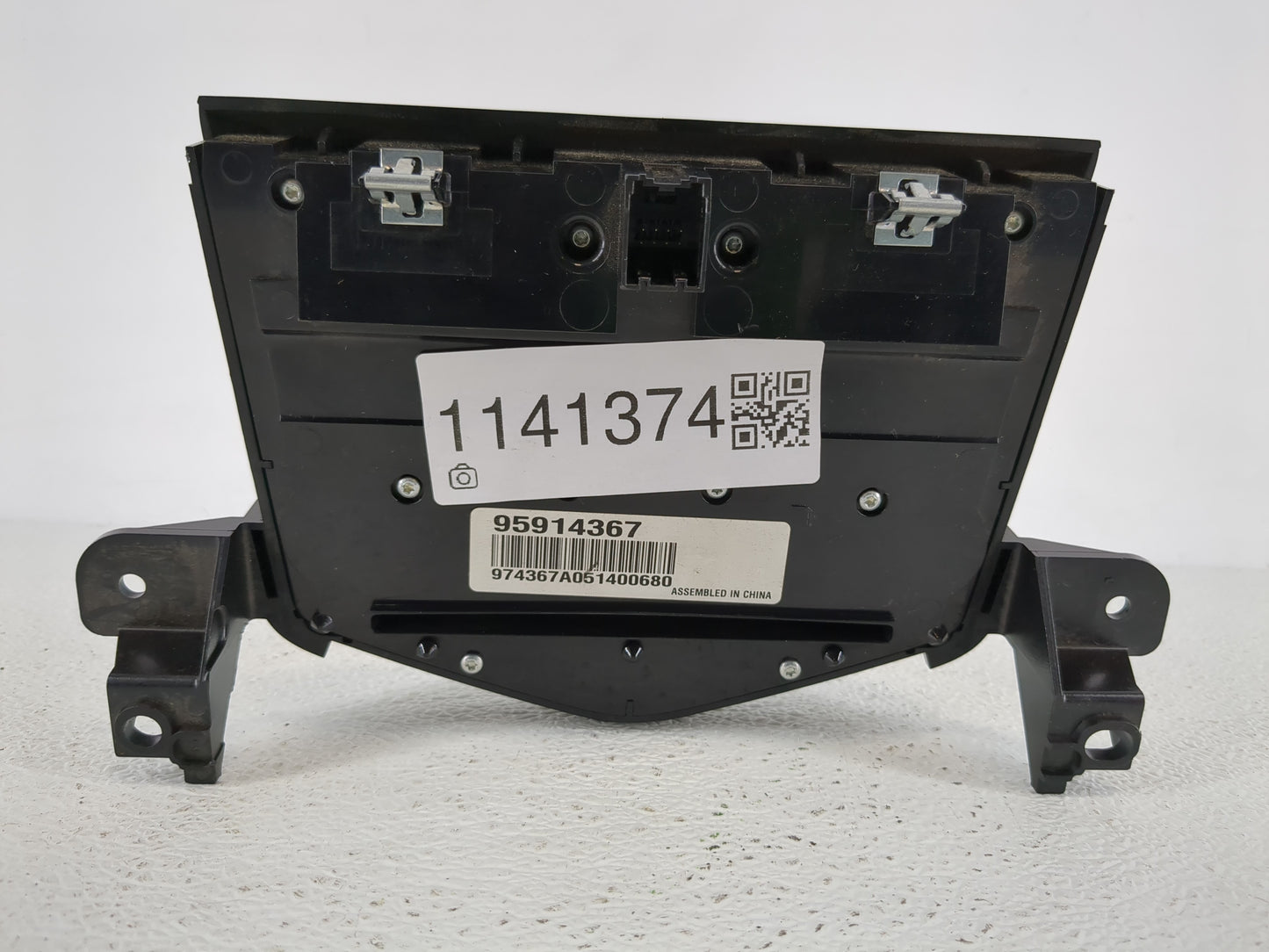 2011-2016 Chevrolet Cruze Radio AM FM Cd Player Receiver Replacement P/N:95914367 Fits Fits 2011 2012 2013 2014 2015 2016 OE