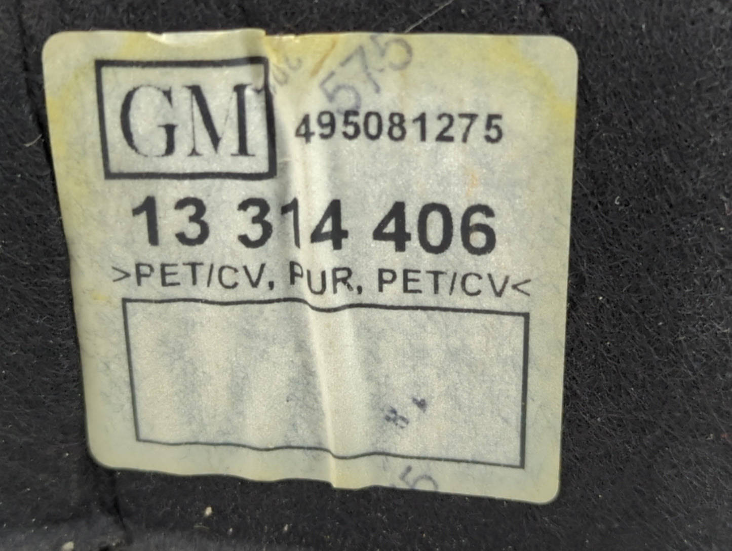 2015-2016 Chevrolet Cruze Air Bag Passenger Right Dashboard OEM P/N:495081275 Fits Fits 2015 2016 OEM Used Auto Parts - Oemu