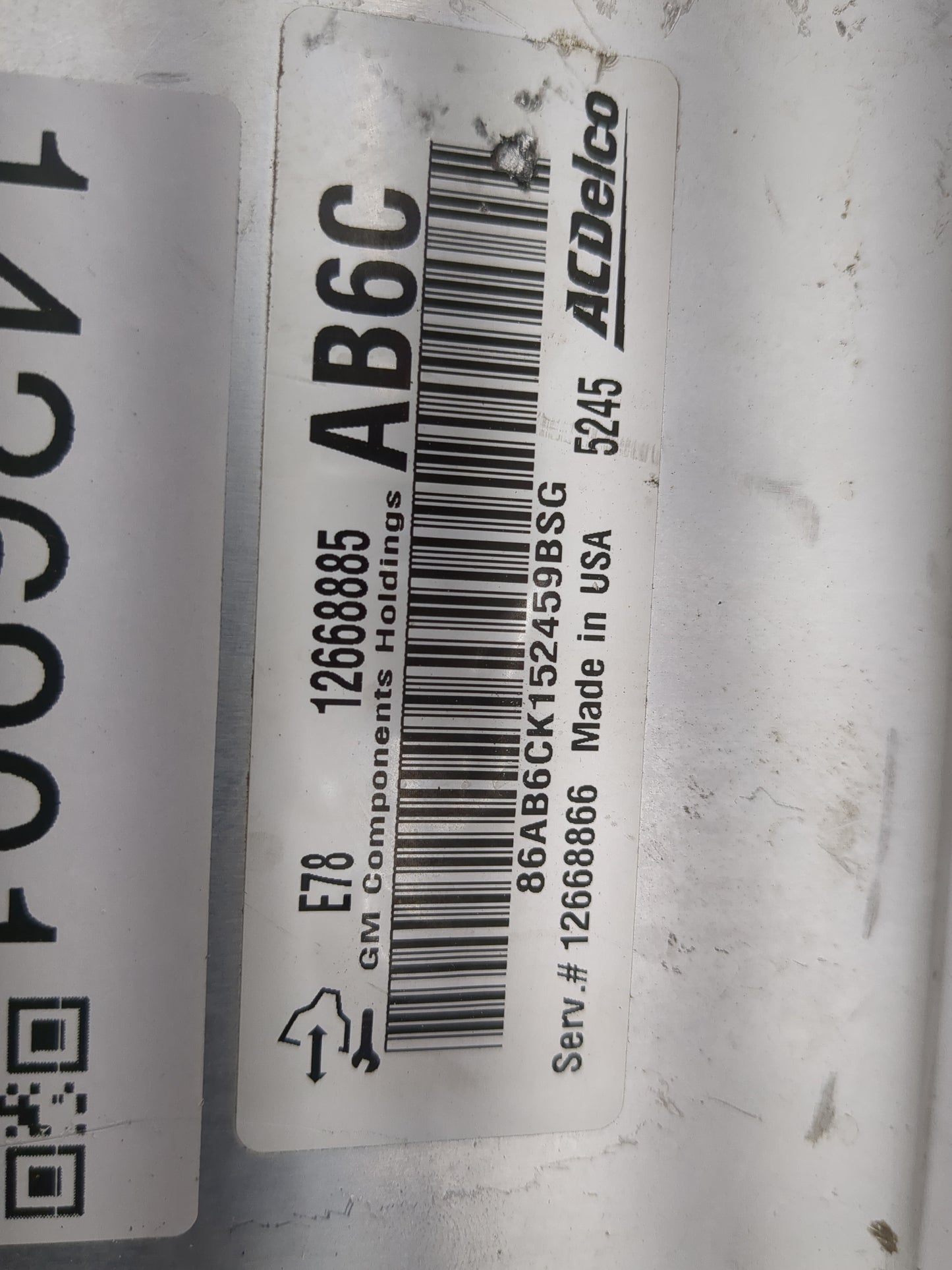 2012-2016 Chevrolet Cruze PCM Engine Control Computer ECU ECM PCU OEM P/N:12668885 12668866 Fits OEM Used Auto Parts - Oemus