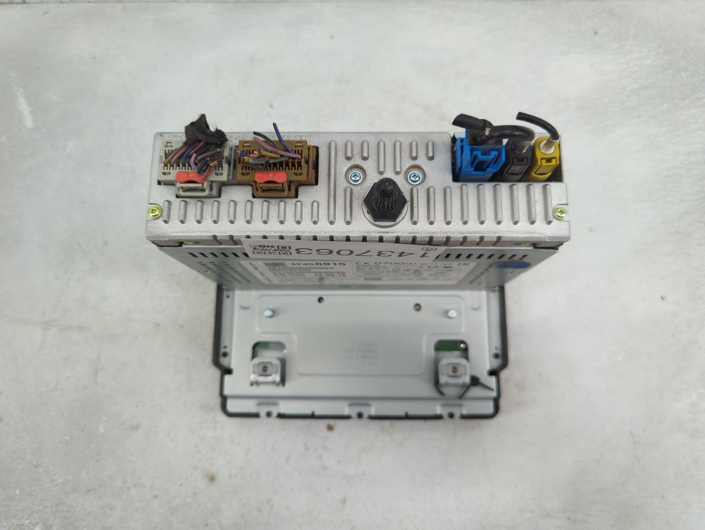 2016 Chevrolet Cruze Radio AM FM Cd Player Receiver Replacement P/N:42456915 Fits OEM Used Auto Parts - Oemusedautoparts1.co