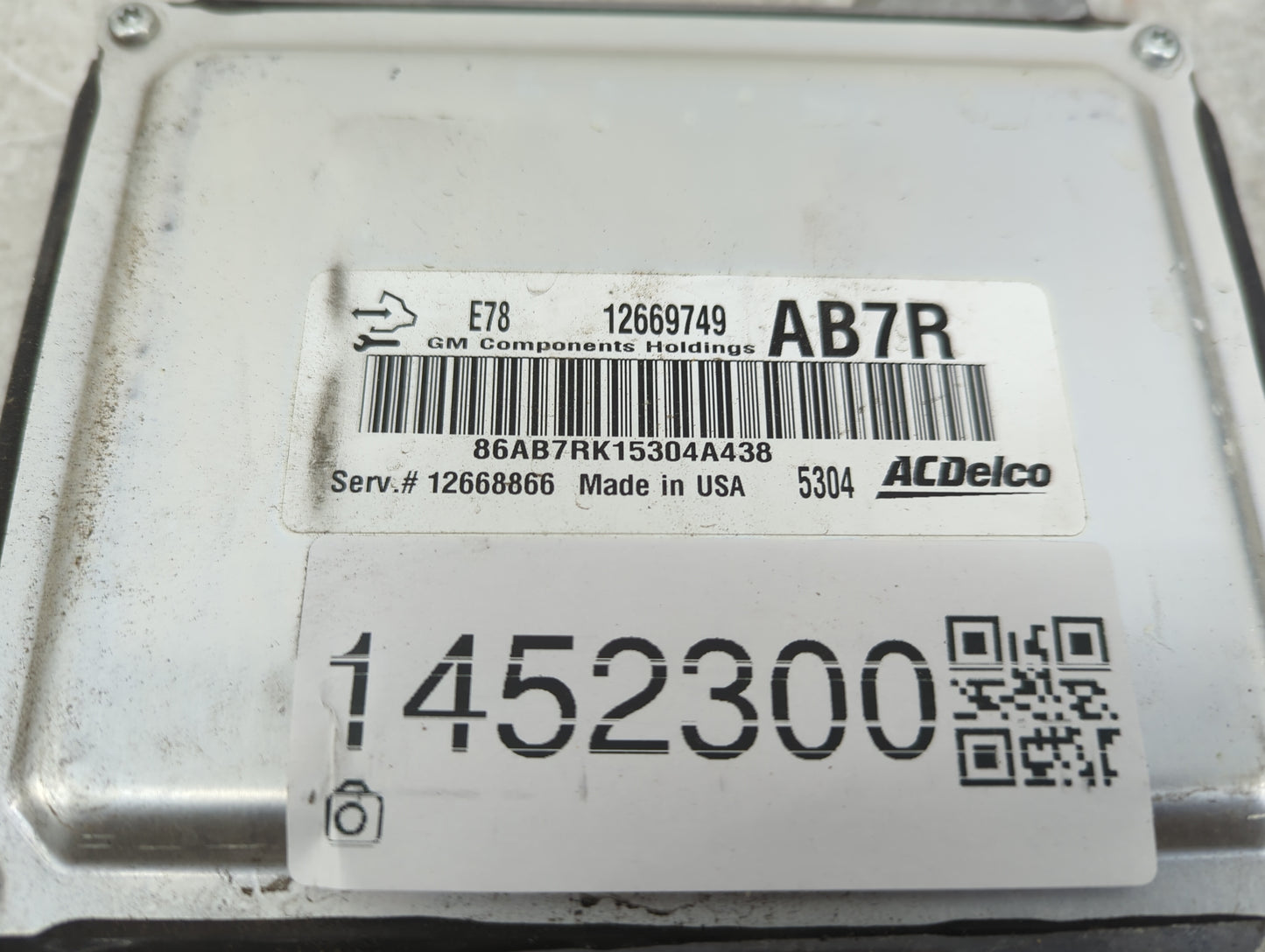 2012-2016 Chevrolet Cruze PCM Engine Control Computer ECU ECM PCU OEM P/N:12669749 12668866 Fits OEM Used Auto Parts - Oemus