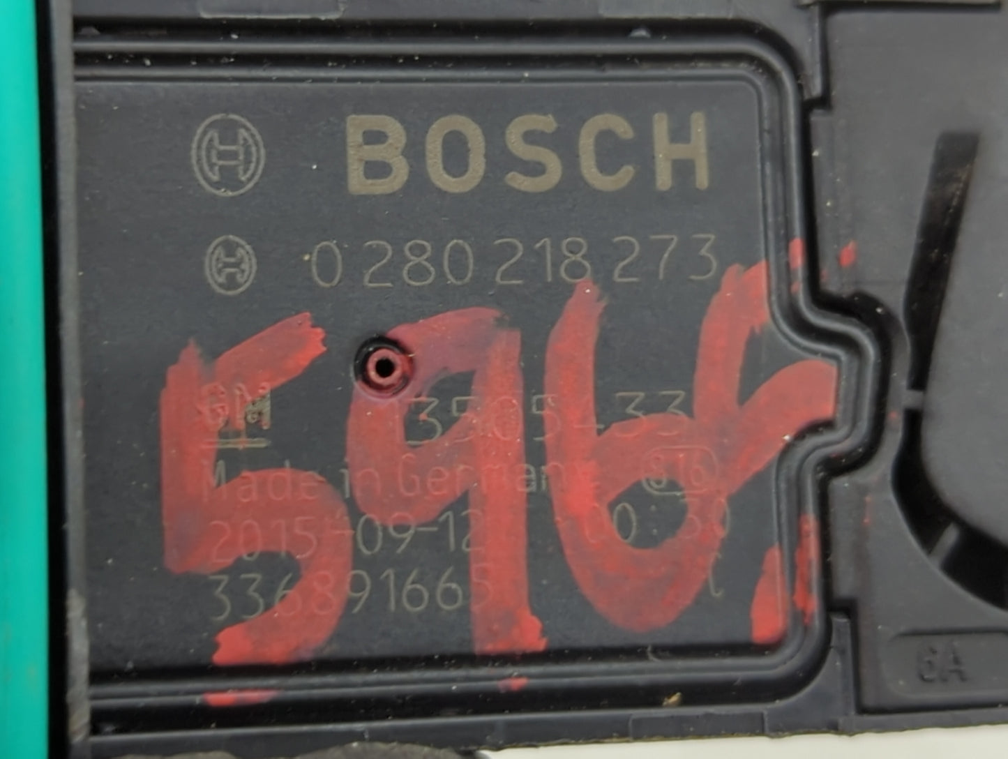 2015-2016 Chevrolet Cruze Mass Air Flow Meter Maf 1489845 - Oemusedautoparts1.com