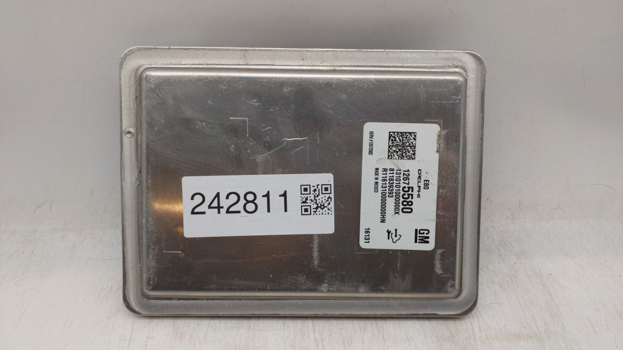 2016 Chevrolet Cruze PCM Engine Control Computer ECU ECM PCU OEM P/N:12672502 12607096, 12675580, 12676591, 12680968 Fits OE