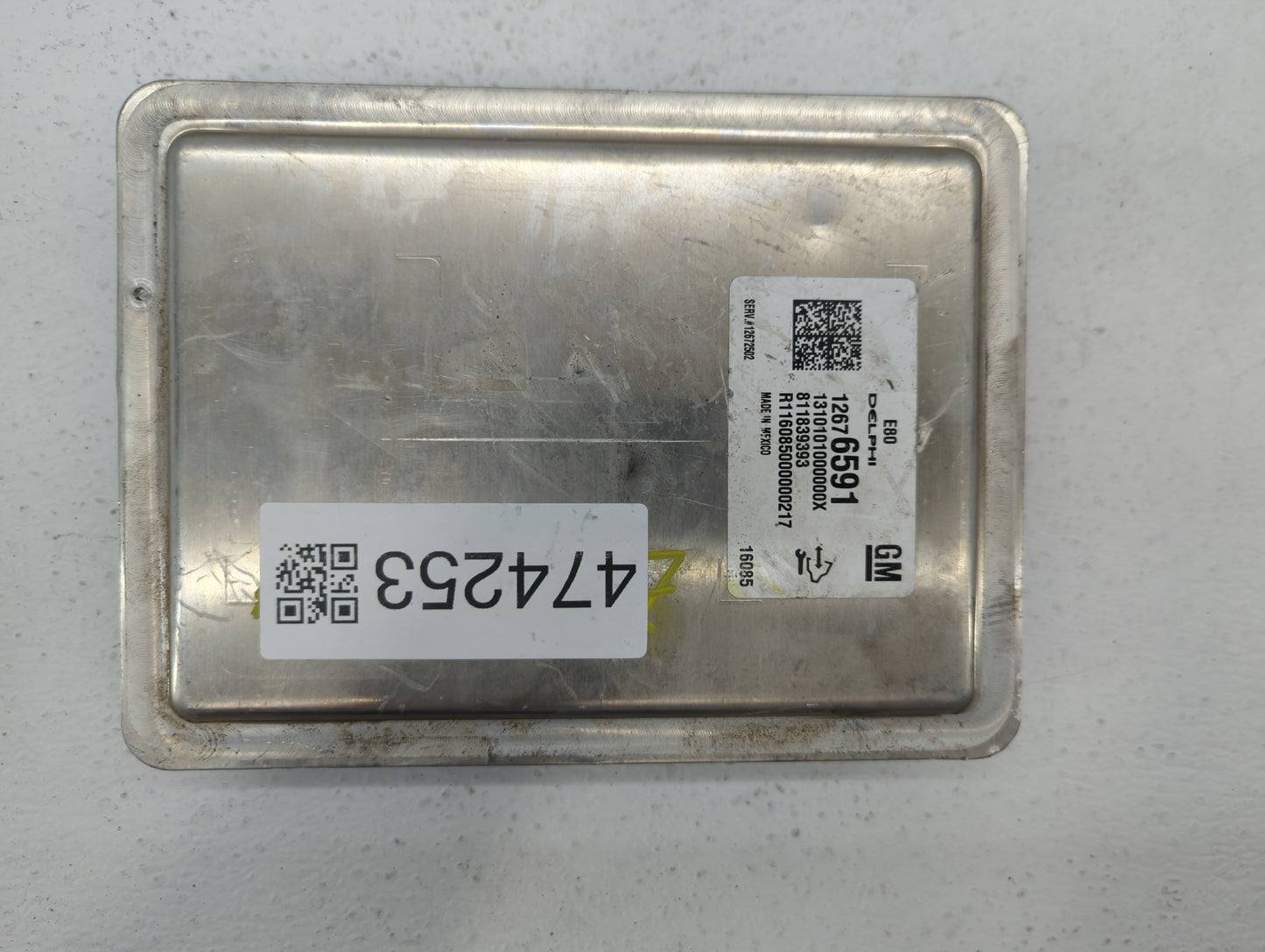 2016 Chevrolet Cruze PCM Engine Control Computer ECU ECM PCU OEM P/N:12675580 12672502, 12676591, 12669511, 12607096 Fits OE
