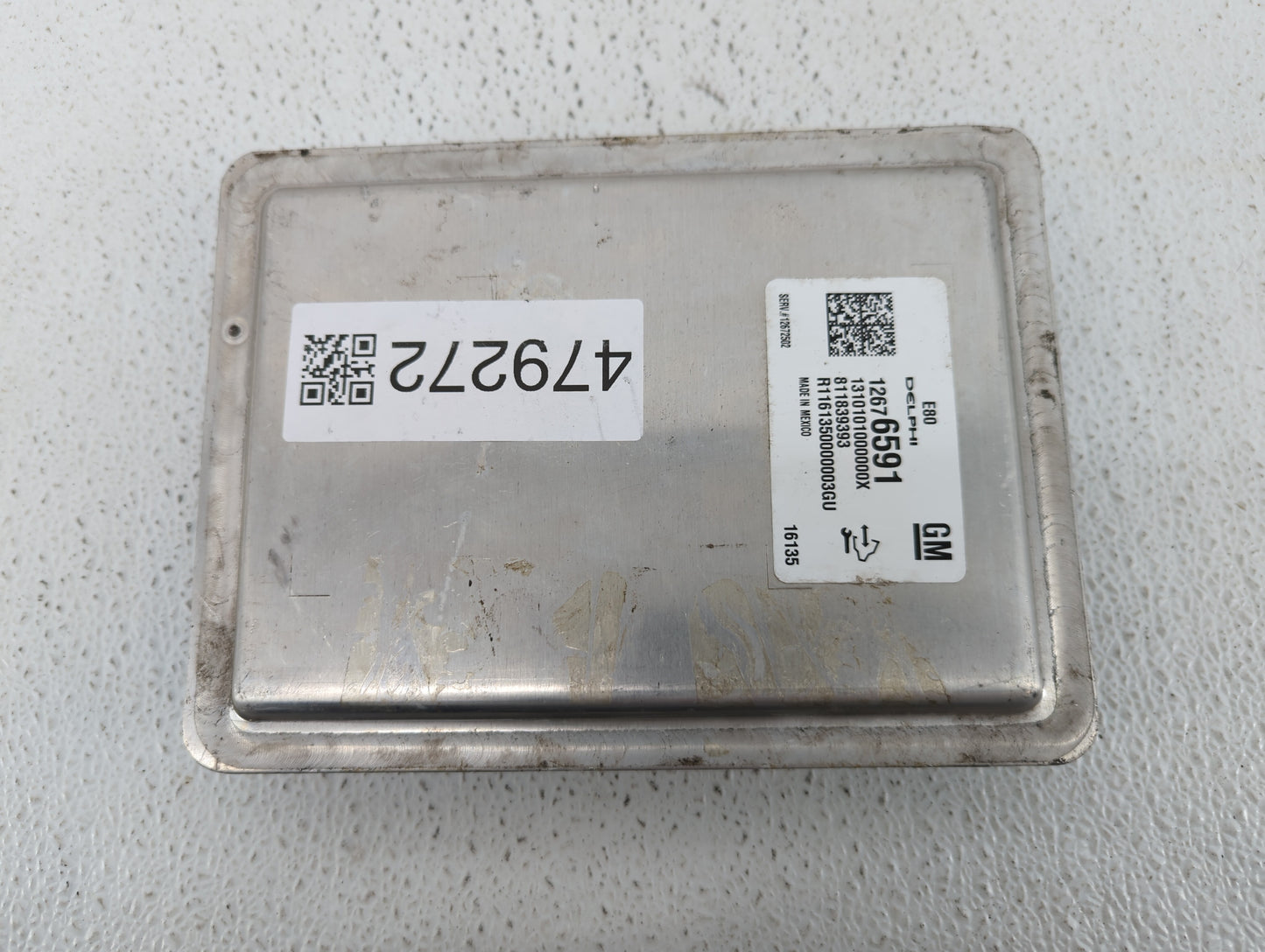 2016 Chevrolet Cruze PCM Engine Control Computer ECU ECM PCU OEM P/N:12675580 12672502, 12676591, 12669511, 12607096 Fits OE