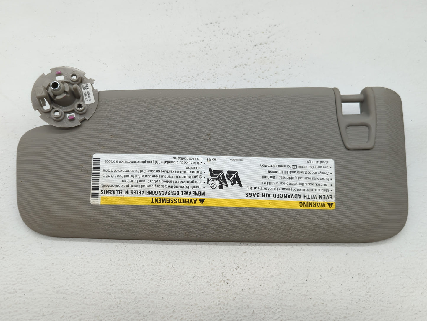 2011-2016 Chevrolet Cruze Sun Visor Shade Replacement Passenger Right Mirror Fits Fits 2011 2012 2013 2014 2015 2016 OEM Use