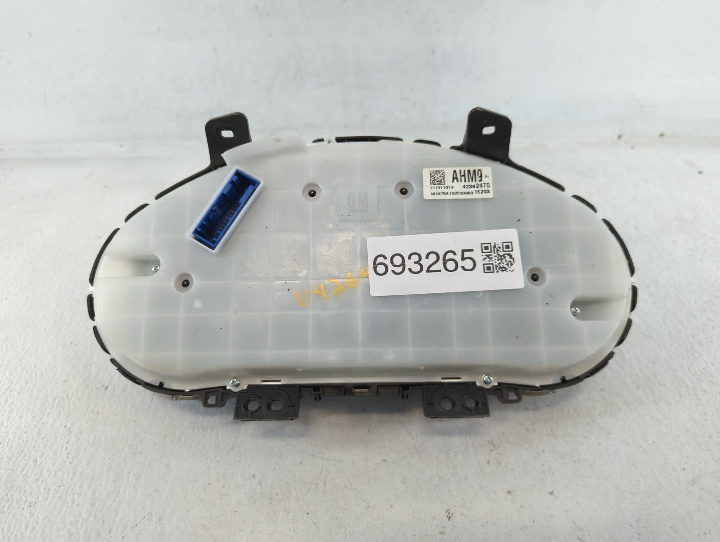 2015-2016 Chevrolet Cruze Instrument Cluster Speedometer Gauges P/N:42362675 Fits Fits 2015 2016 OEM Used Auto Parts - Oemus