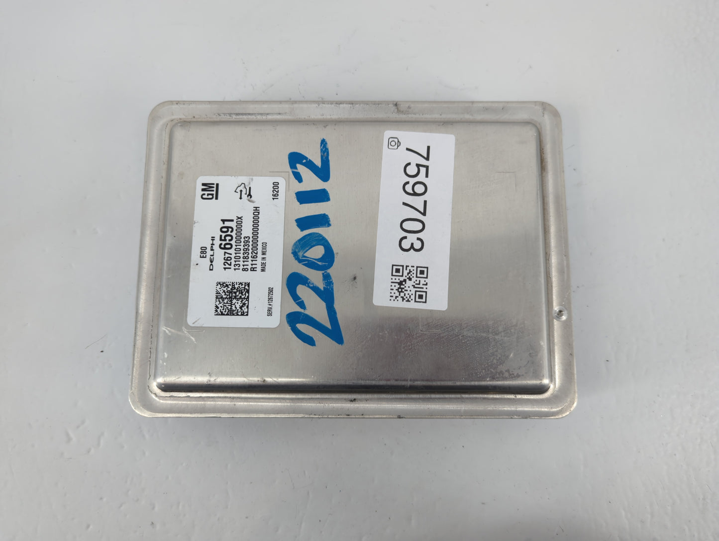 2016 Chevrolet Cruze PCM Engine Control Computer ECU ECM PCU OEM P/N:12676591 Fits OEM Used Auto Parts - Oemusedautoparts1.c