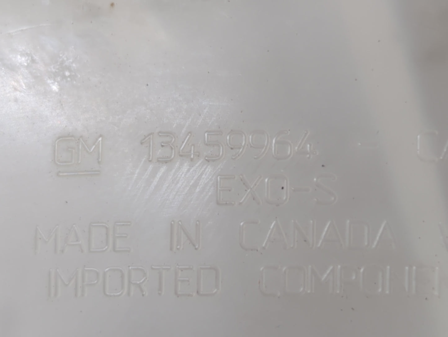 2016-2019 Chevrolet Cruze Radiator Coolant Overflow Expansion Tank Bottle 904557 - Oemusedautoparts1.com