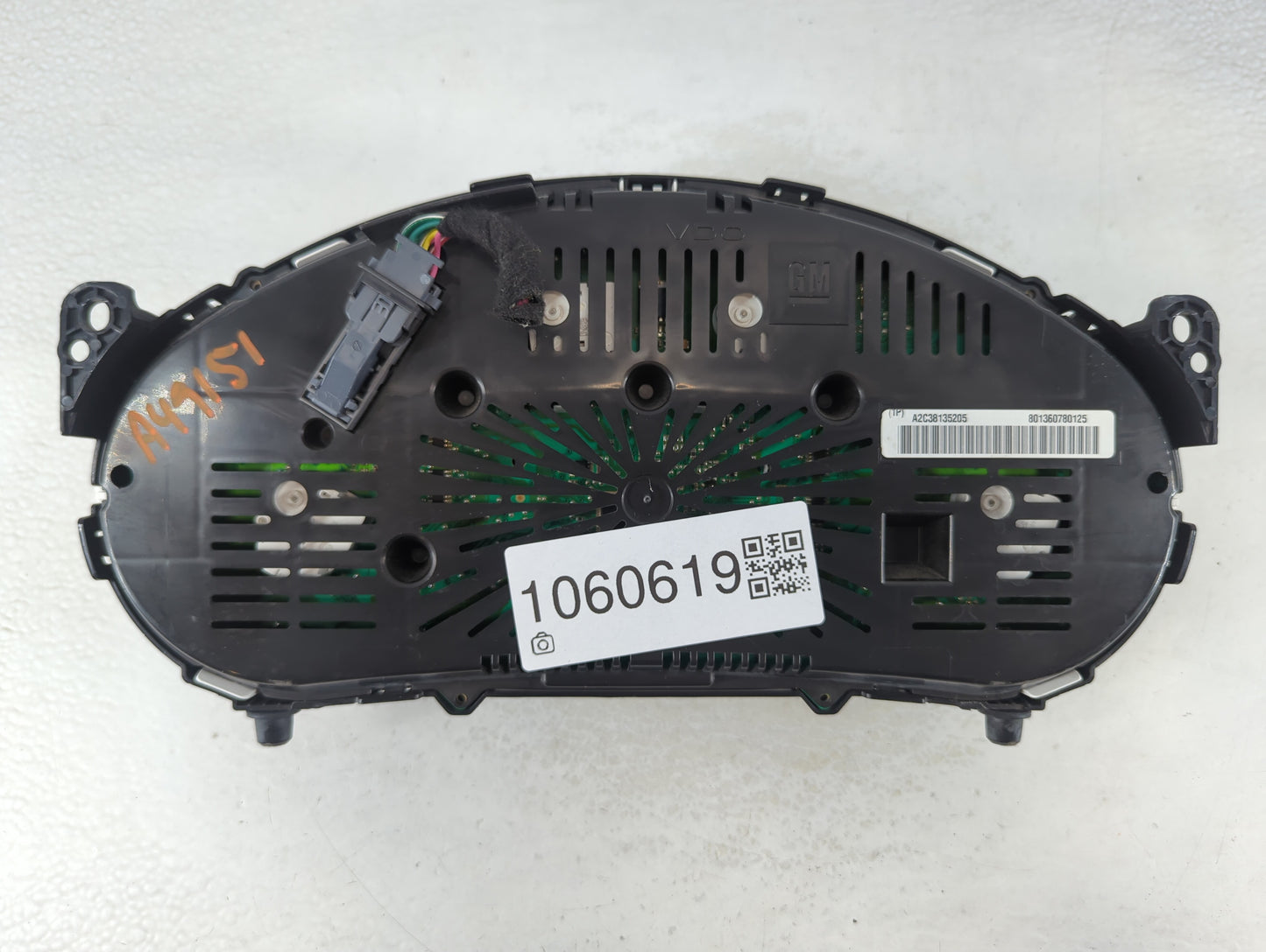 2013-2017 Chevrolet Equinox Instrument Cluster Speedometer Gauges P/N:801360780125 A2C38135205 Fits Fits 2013 2014 2015 2016