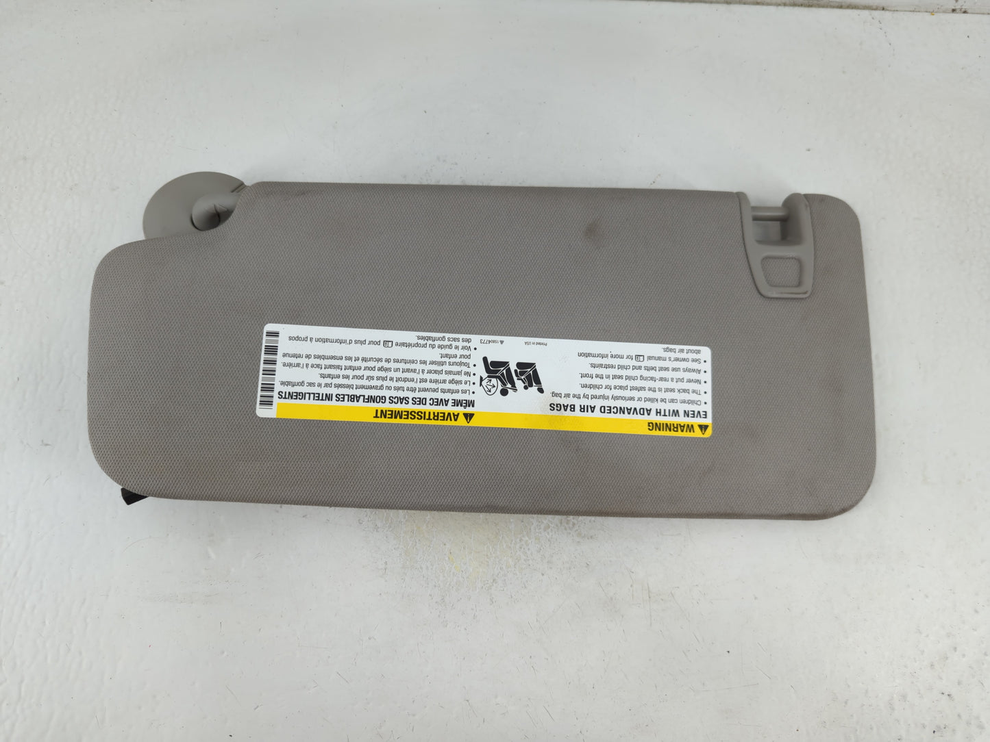 2010-2017 Chevrolet Equinox Sun Visor Shade Replacement Passenger Right Mirror Fits Fits 2010 2011 2012 2013 2014 2015 2016