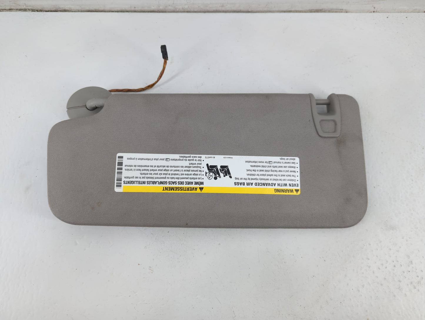 2010-2017 Chevrolet Equinox Sun Visor Shade Replacement Passenger Right Mirror Fits Fits 2010 2011 2012 2013 2014 2015 2016