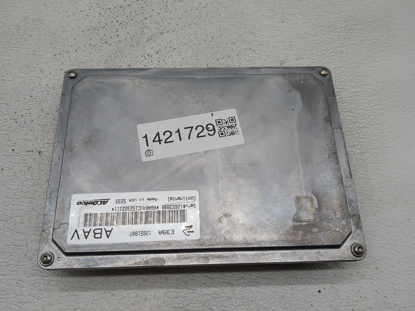 2013-2016 Chevrolet Equinox PCM Engine Control Computer ECU ECM PCU OEM P/N:12651807 Fits Fits 2013 2014 2015 2016 OEM Used