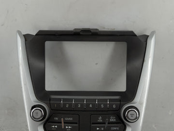 2016-2016 Chevrolet Equinox Radio Control Panel Silver
