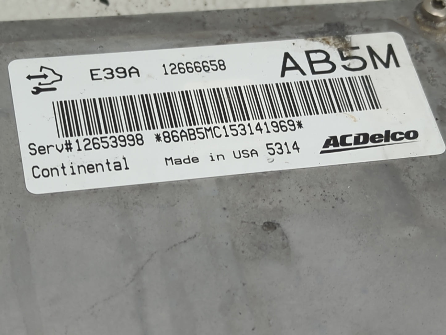 2013-2016 Chevrolet Equinox PCM Engine Control Computer ECU ECM PCU OEM P/N:12666658 Fits Fits 2013 2014 2015 2016 OEM Used