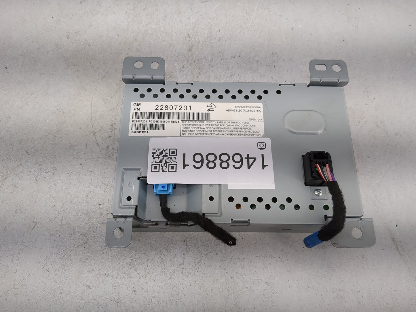 2012-2017 Chevrolet Equinox Information Display Screen 1468861 - Oemusedautoparts1.com