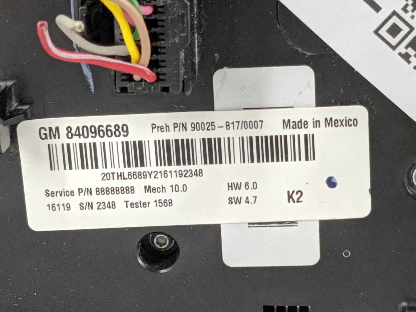 2016-2017 Chevrolet Equinox Radio Control Panel 1475642 - Oemusedautoparts1.com