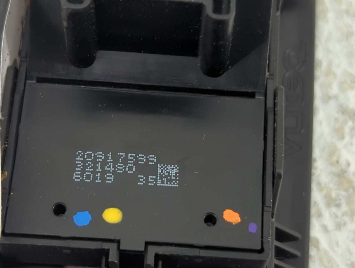 2012-2017 Chevrolet Equinox Master Power Window Switch Replacement Driver Side Left P/N:20917539 321480 Fits OEM Used Auto P