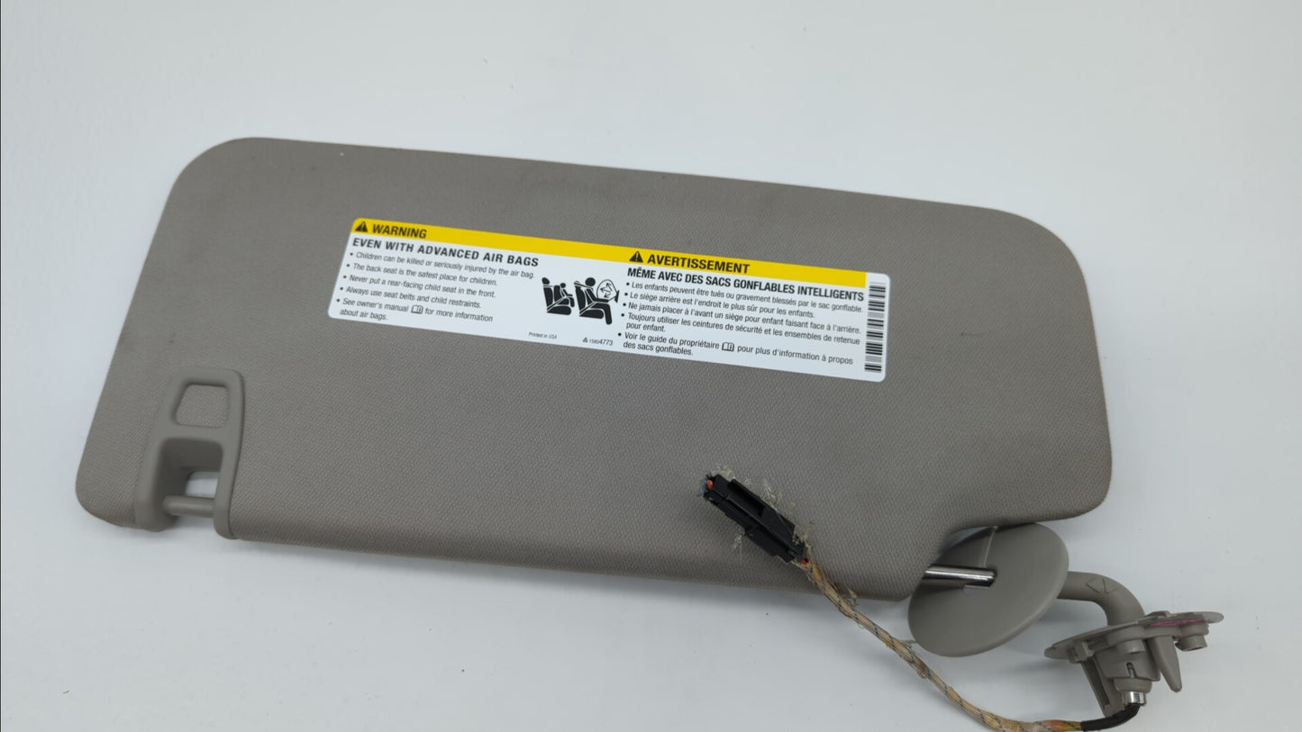 2010-2017 Chevrolet Equinox Sun Visor Shade Replacement Passenger Right Mirror Fits Fits 2010 2011 2012 2013 2014 2015 2016