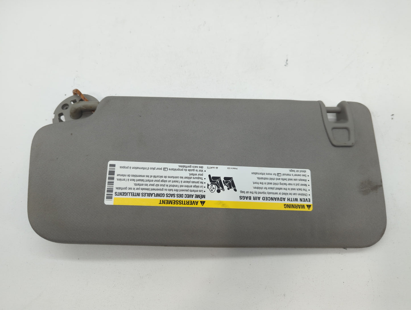 2010-2017 Chevrolet Equinox Sun Visor Shade Replacement Passenger Right Mirror Fits Fits 2010 2011 2012 2013 2014 2015 2016