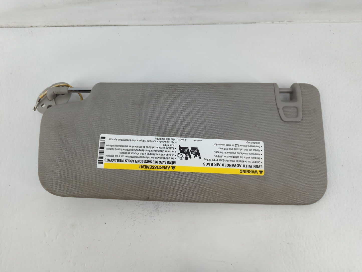 2010-2017 Chevrolet Equinox Sun Visor Shade Replacement Passenger Right Mirror Fits Fits 2010 2011 2012 2013 2014 2015 2016