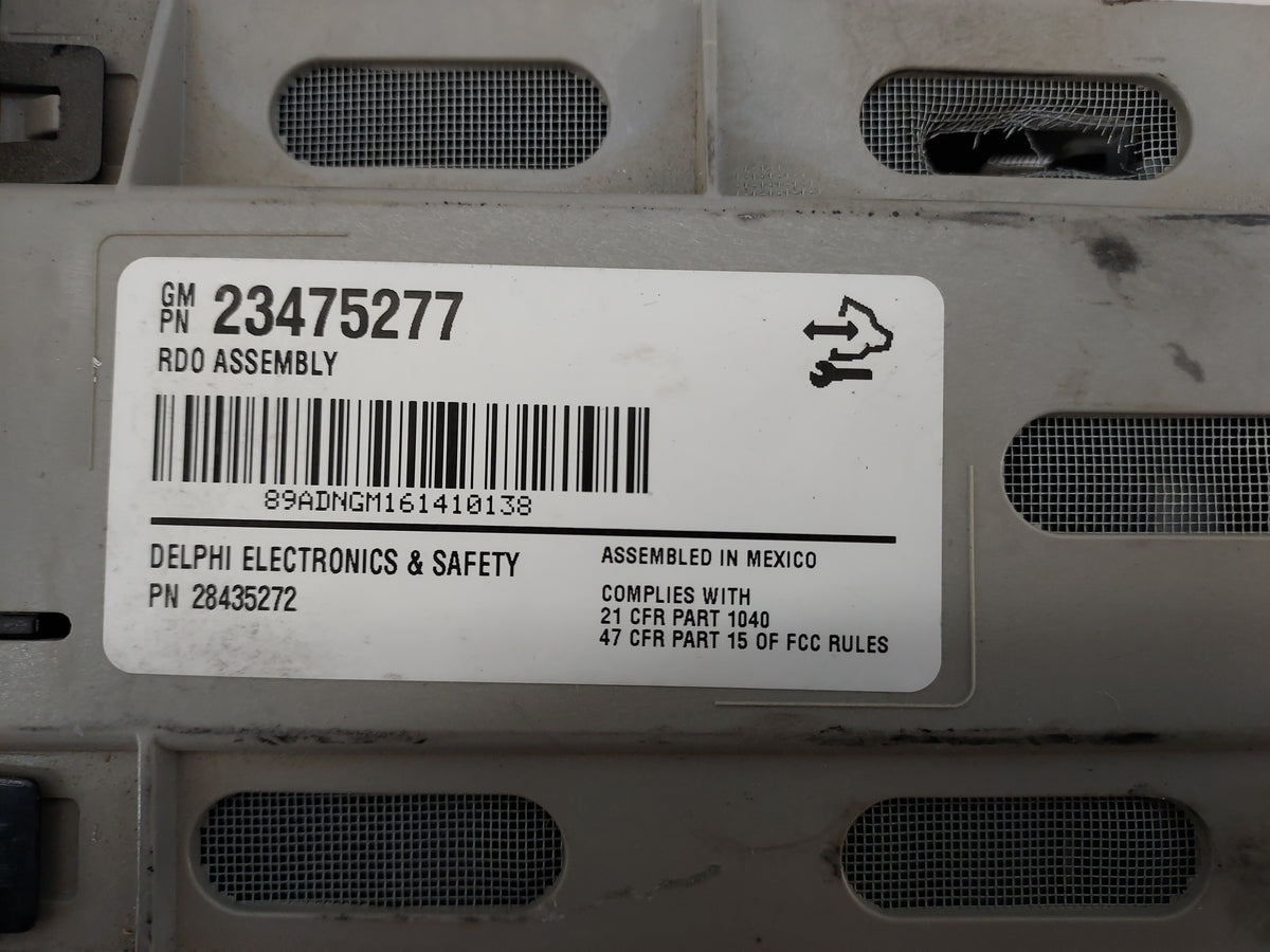 2015-2021 Chevrolet Express 2500 Radio AM FM Cd Player Receiver Replacement P/N:23475277 28435272 Fits OEM Used Auto Parts -