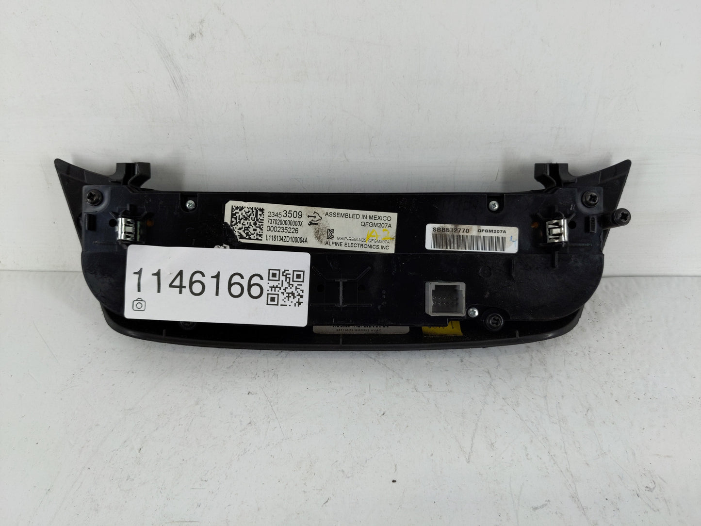 2014-2020 Chevrolet Impala Climate Control Module Temperature AC/Heater Replacement P/N:23453509 Fits OEM Used Auto Parts -