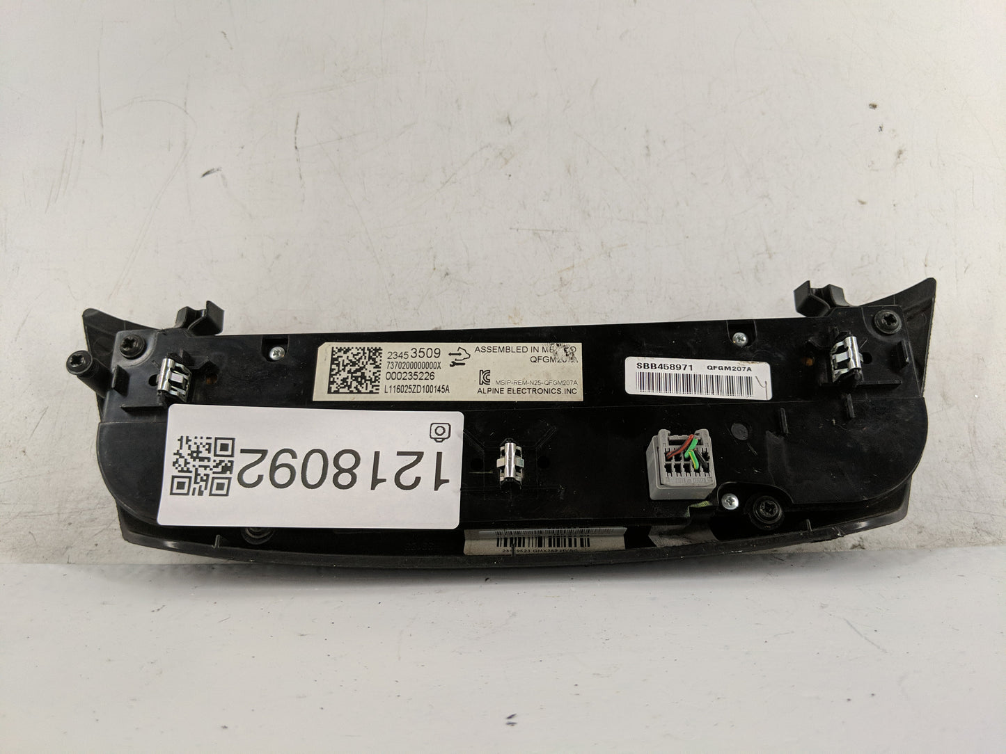 2014-2020 Chevrolet Impala Climate Control Module Temperature AC/Heater Replacement P/N:23453509 Fits OEM Used Auto Parts -