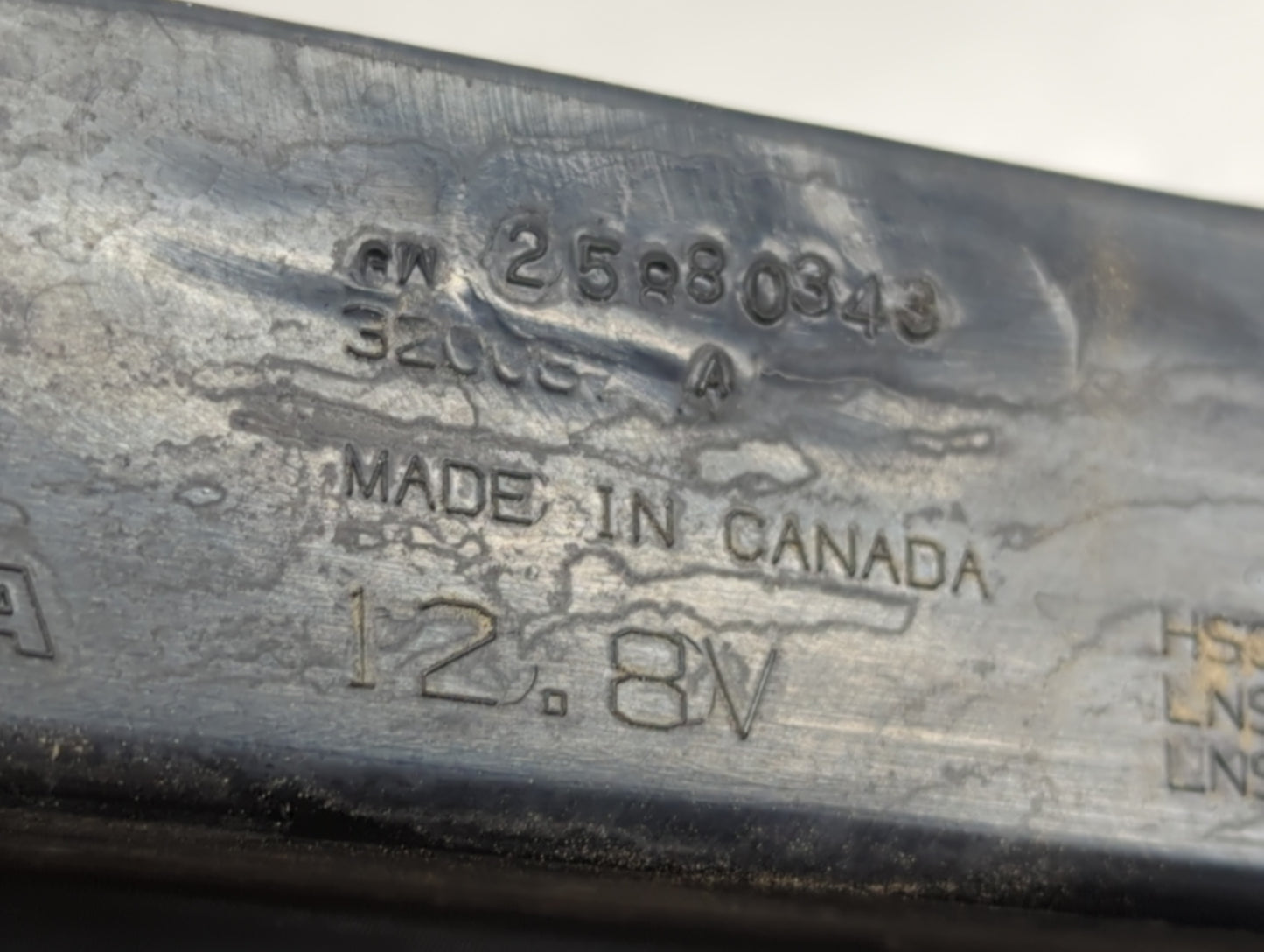 2006-2016 Chevrolet Impala Tail Light Assembly Driver Left OEM P/N:25880343 Fits OEM Used Auto Parts - Oemusedautoparts1.com