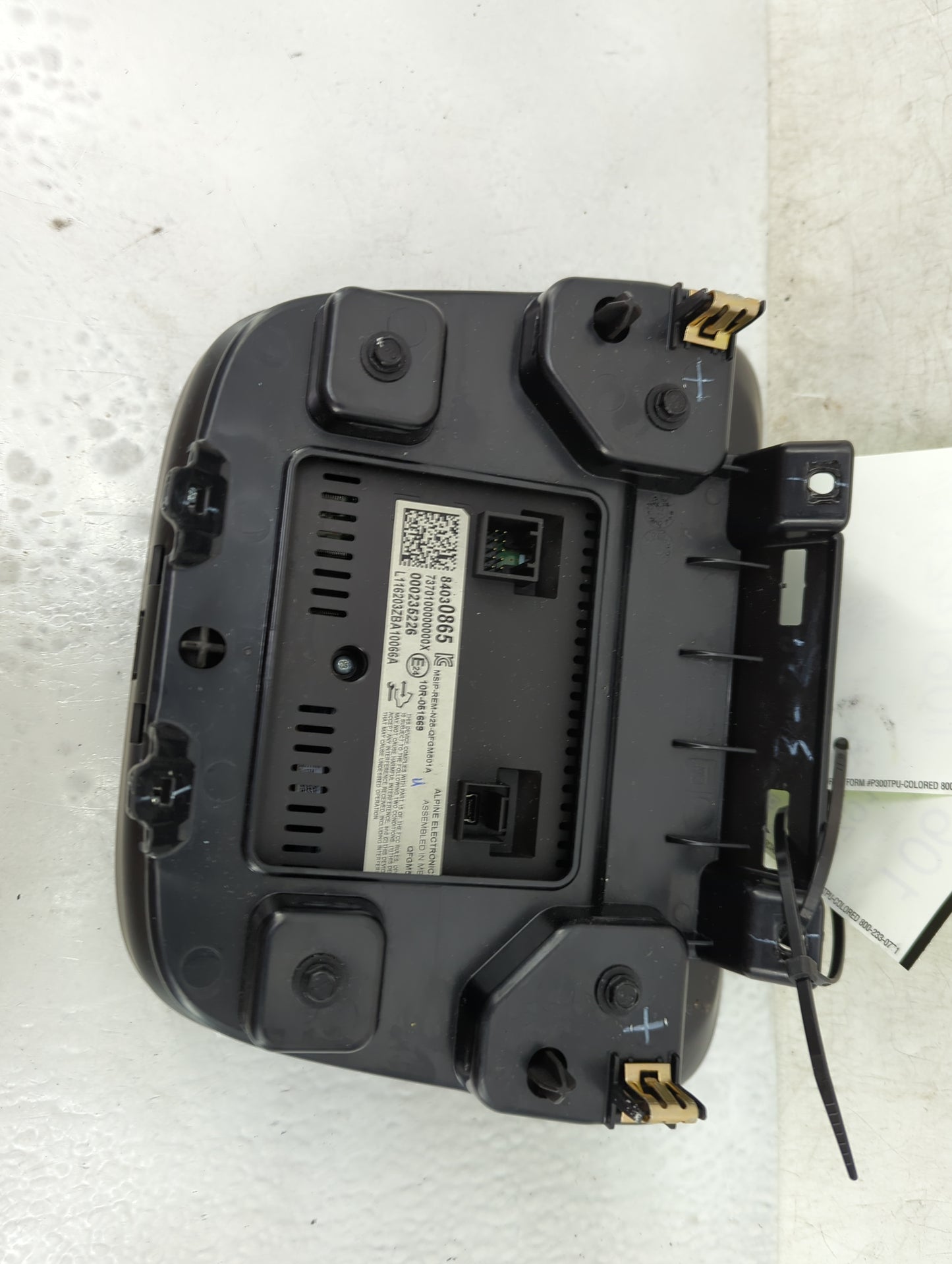 2016 Chevrolet Malibu Radio AM FM Cd Player Receiver Replacement P/N:84030865 Fits OEM Used Auto Parts - Oemusedautoparts1.c