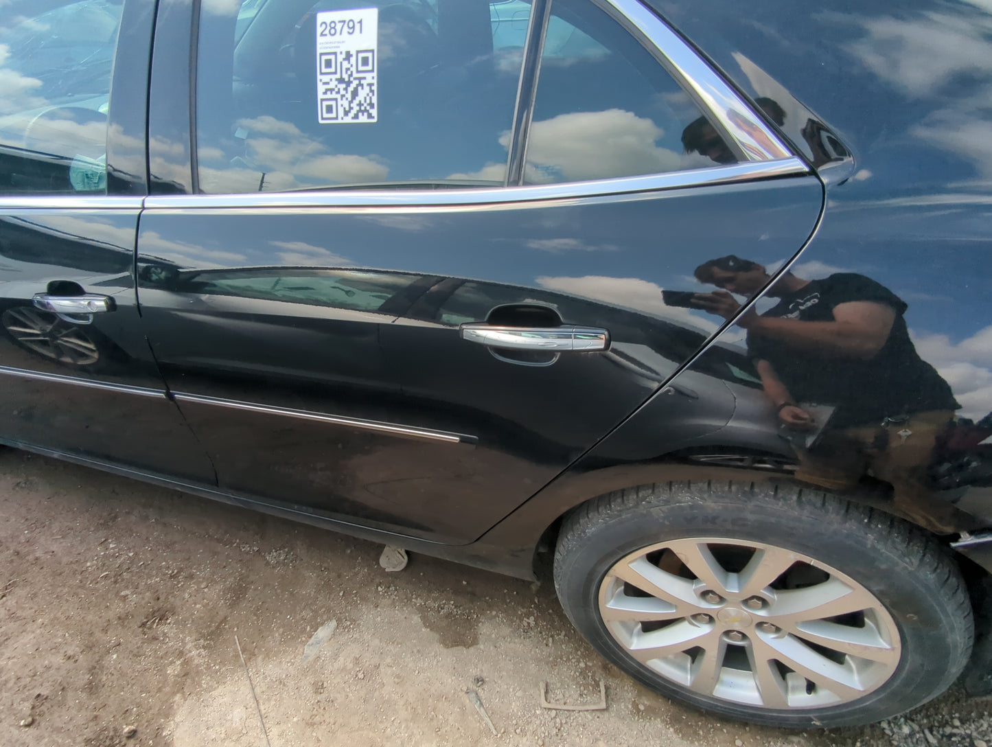 2016-2021 Chevrolet Malibu Driver Rear Door Window Oem - Oemusedautoparts1.com