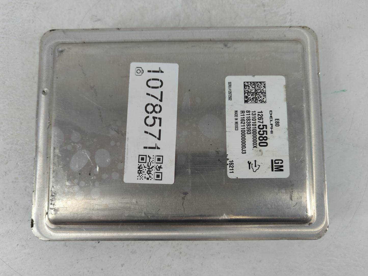 2016 Chevrolet Malibu PCM Engine Control Computer ECU ECM PCU OEM P/N:12675580 Fits OEM Used Auto Parts - Oemusedautoparts1.