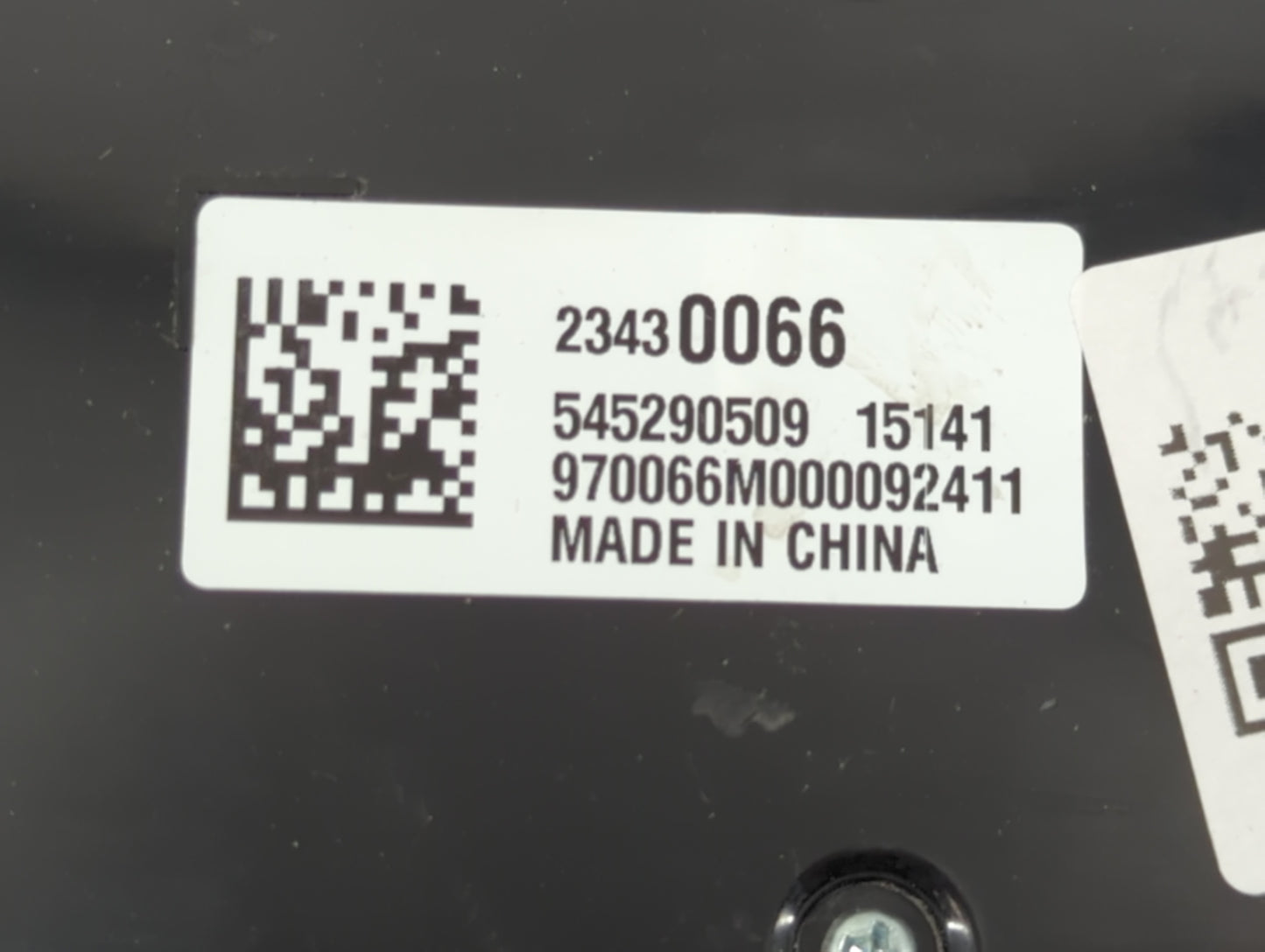 2016 Chevrolet Malibu Radio AM FM Cd Player Receiver Replacement P/N:23430066 Fits OEM Used Auto Parts - Oemusedautoparts1.c