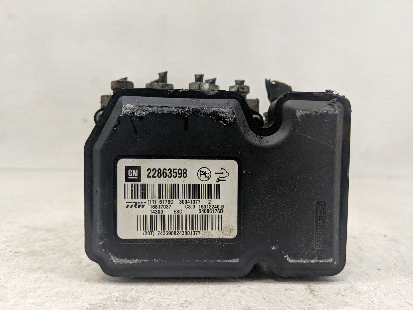 2013-2016 Chevrolet Malibu ABS Pump Control Module Replacement P/N:22863598 Fits Fits 2012 2013 2014 2015 2016 OEM Used Auto