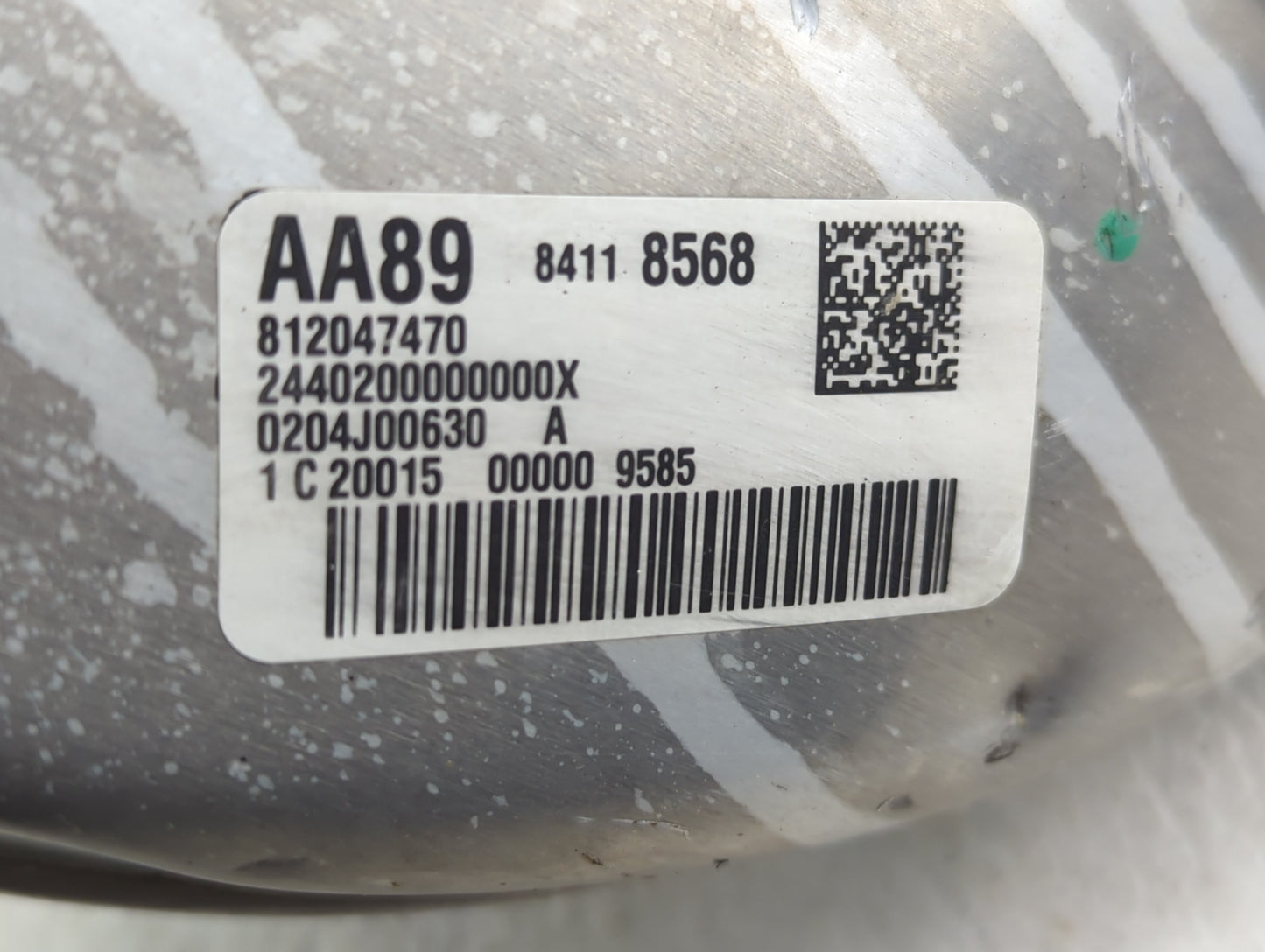 2016-2021 Chevrolet Malibu Power Brake Booster Oem 1276463 - Oemusedautoparts1.com