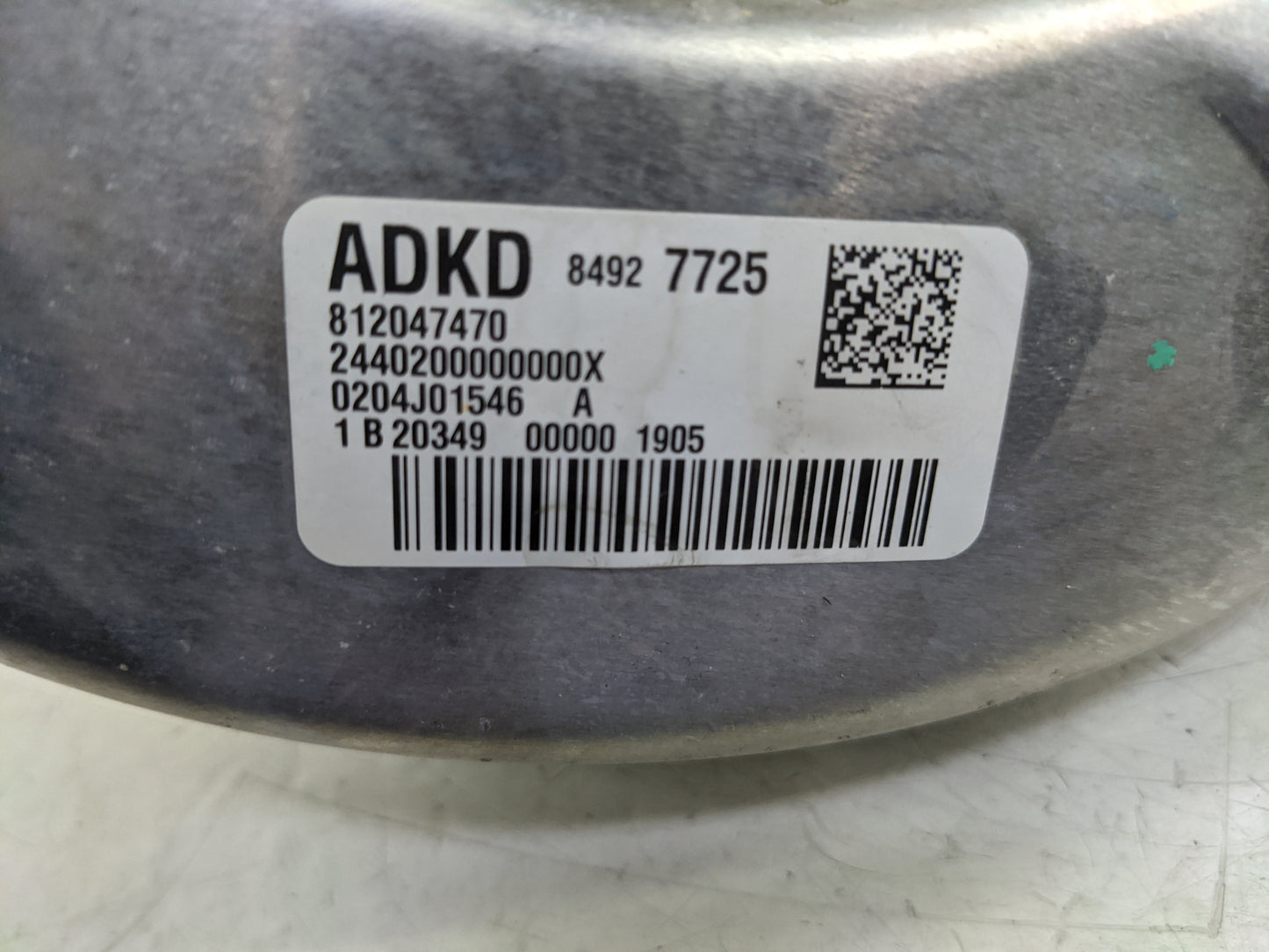 2016-2021 Chevrolet Malibu Power Brake Booster Oem 1381877 - Oemusedautoparts1.com