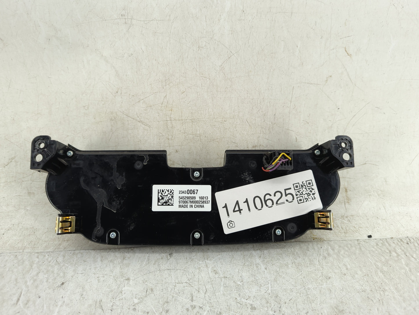 2014-2016 Chevrolet Malibu Radio AM FM Cd Player Receiver Replacement P/N:23430067 Fits Fits 2014 2015 2016 OEM Used Auto Pa