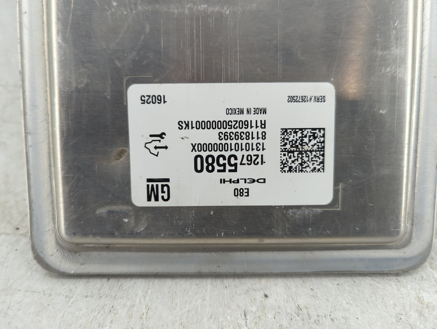 2016 Chevrolet Malibu PCM Engine Control Computer ECU ECM PCU OEM P/N:811839393 12675580 Fits OEM Used Auto Parts - Oemuseda