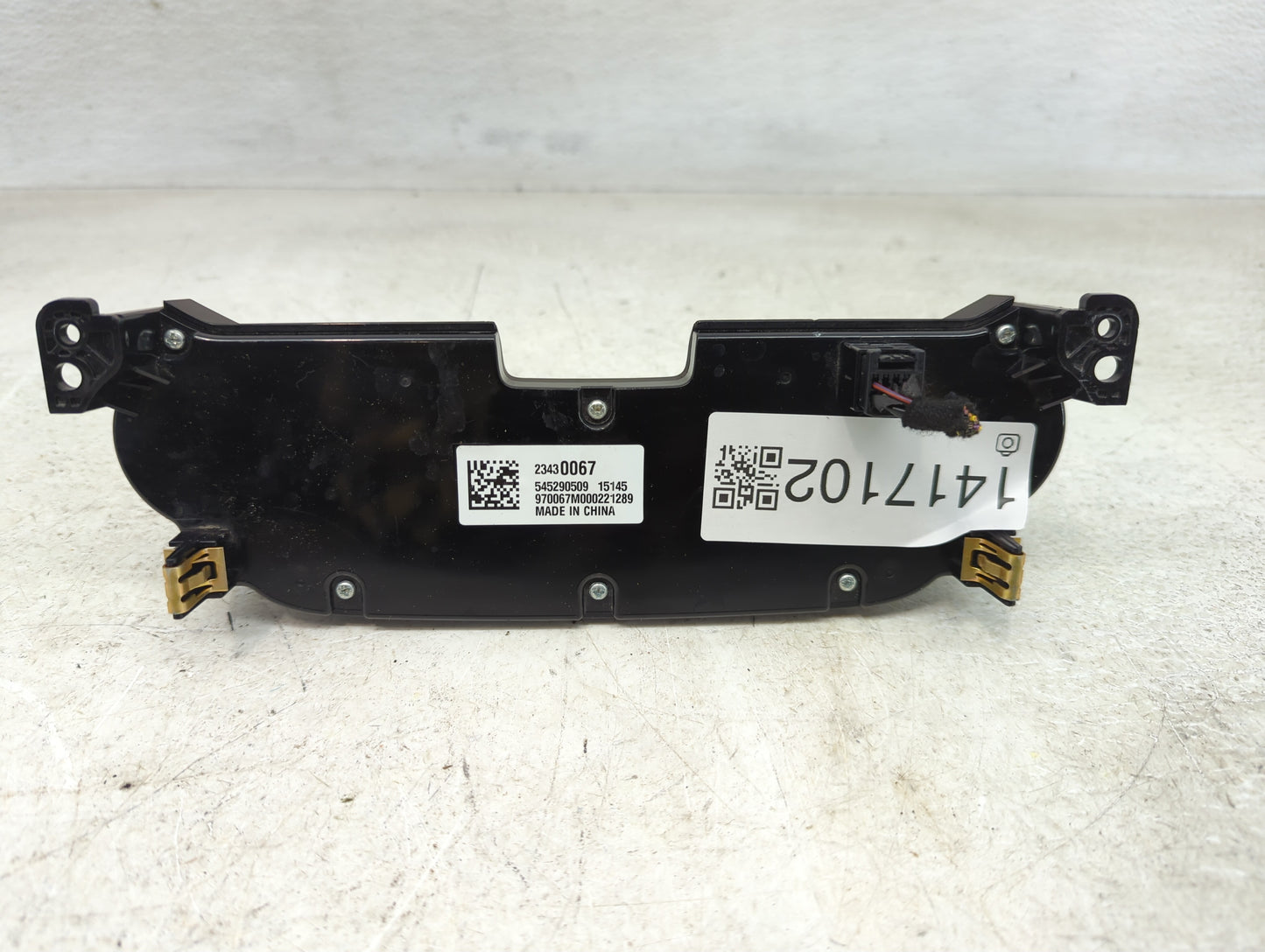 2014-2016 Chevrolet Malibu Radio AM FM Cd Player Receiver Replacement P/N:23430067 Fits Fits 2014 2015 2016 OEM Used Auto Pa