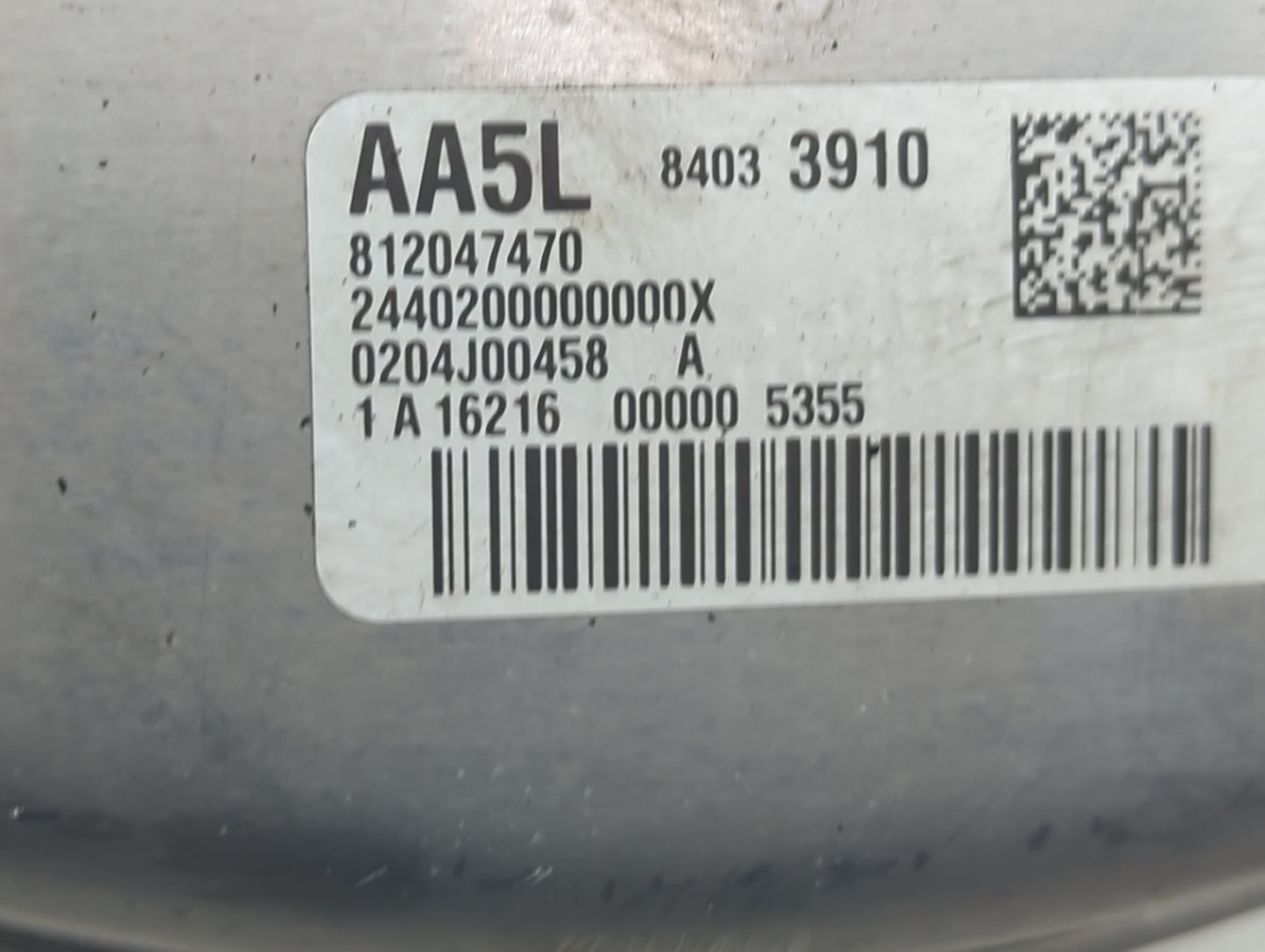 2016-2021 Chevrolet Malibu Power Brake Booster Oem 1423303 - Oemusedautoparts1.com