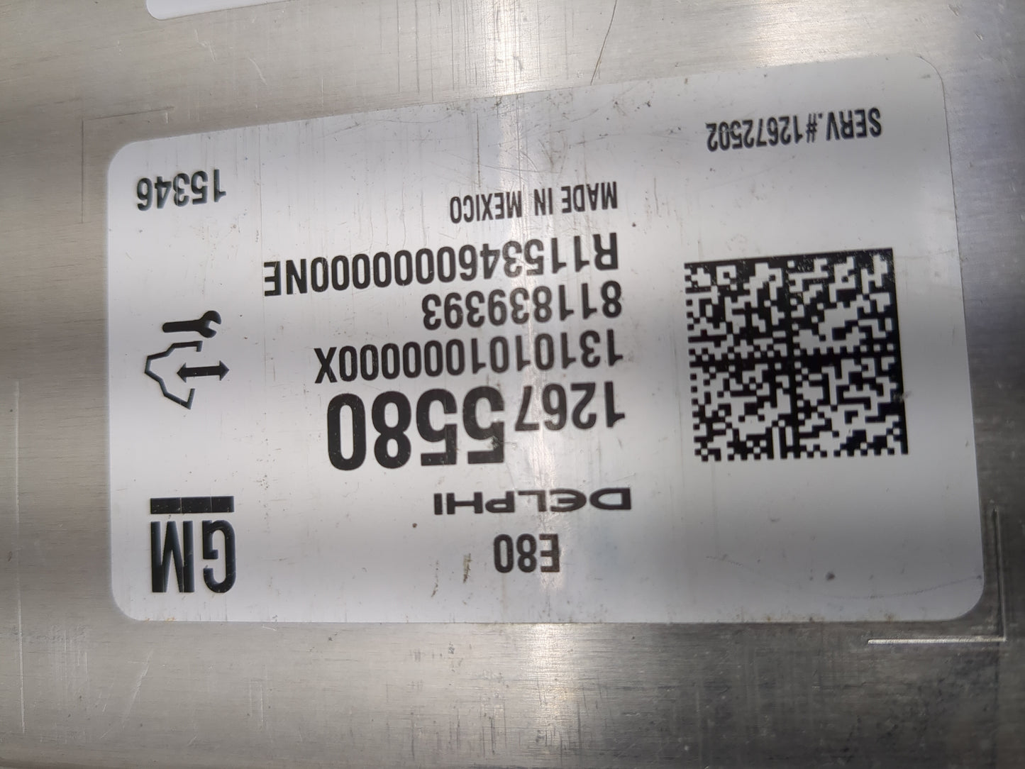 2016 Chevrolet Malibu PCM Engine Control Computer ECU ECM PCU OEM P/N:12675580 1310101000000X, 8118393, R1153460000000NE Fit
