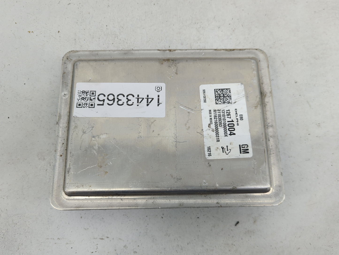 2016 Chevrolet Malibu PCM Engine Control Computer ECU ECM PCU OEM P/N:12671004 12672502 Fits OEM Used Auto Parts - Oemusedau