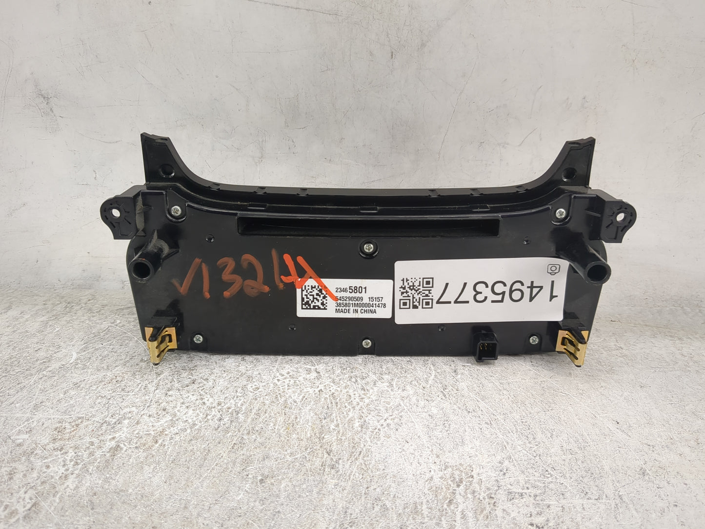 2014-2016 Chevrolet Malibu Climate Control Module Temperature AC/Heater Replacement P/N:23465801 545290509 Fits OEM Used Aut
