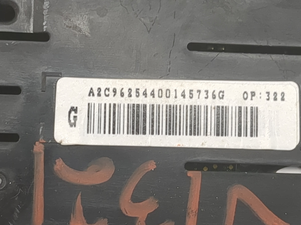 2016 Chevrolet Malibu Instrument Cluster Speedometer Gauges P/N:A2C96254400145736G Miles: Fits OEM Used Auto Parts - Oemused