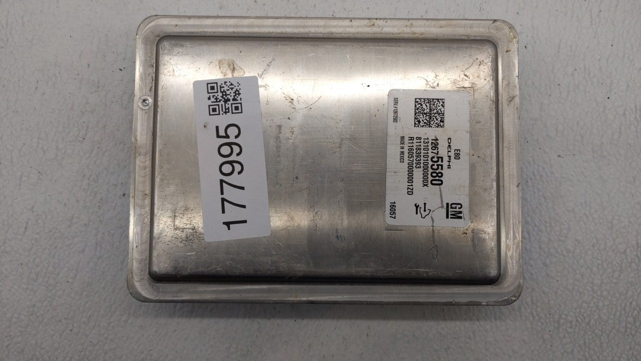 2016 Chevrolet Malibu PCM Engine Control Computer ECU ECM PCU OEM P/N:12607096 12675580, 12676591, 12680968 Fits OEM Used Au