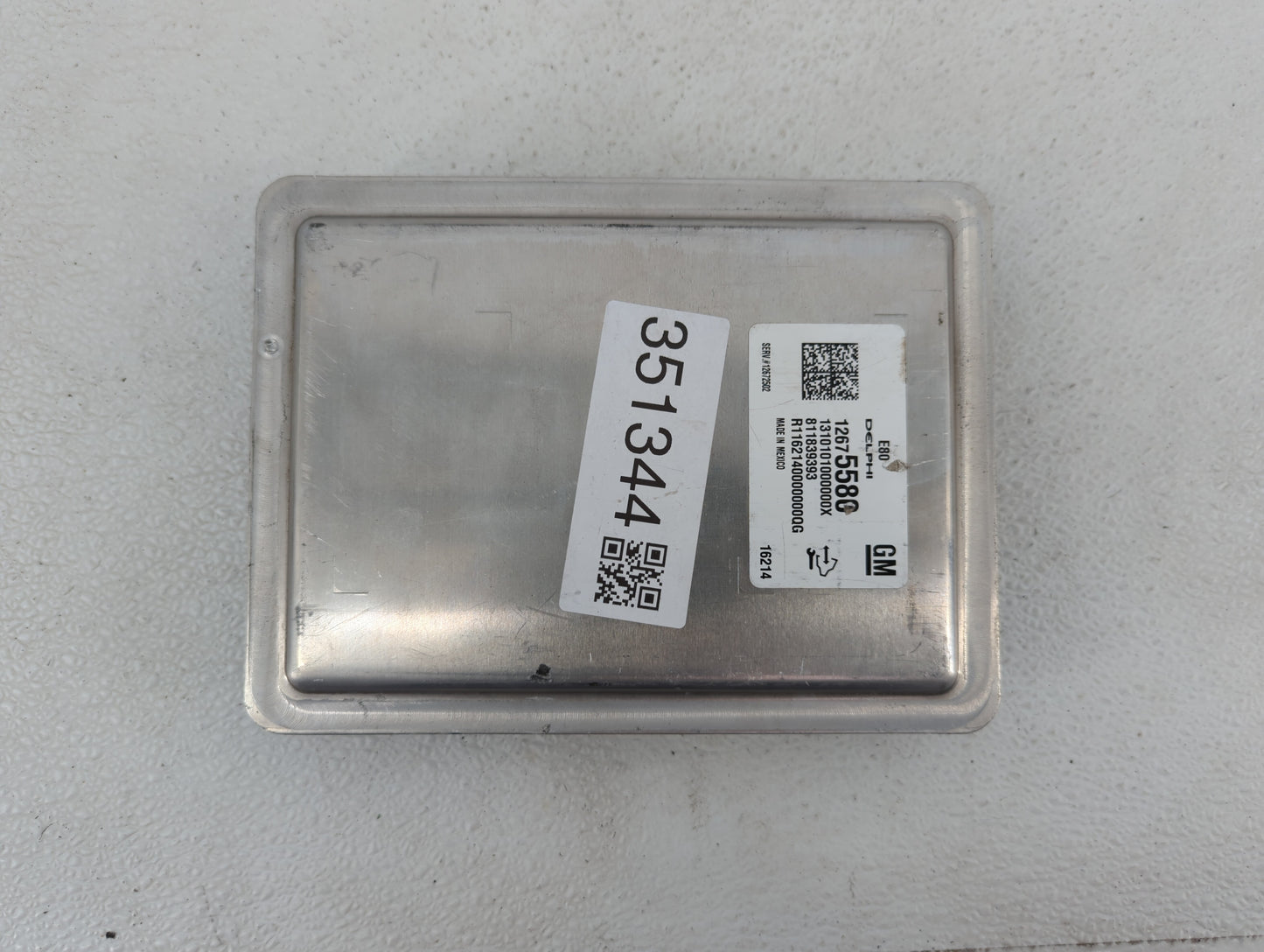 2016 Chevrolet Malibu PCM Engine Control Computer ECU ECM PCU OEM P/N:12669511 12672502, 12607096, 12675580, 12676591 Fits O