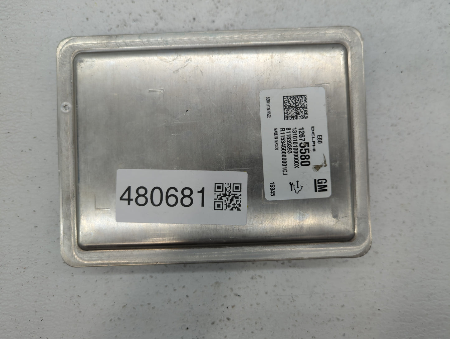 2016 Chevrolet Malibu PCM Engine Control Computer ECU ECM PCU OEM P/N:12675580 12672502, 12676591, 12669511, 12607096 Fits O